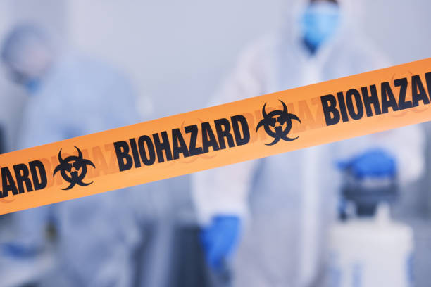 Professional Blood Cleanup technician working in Vestaburg, MI